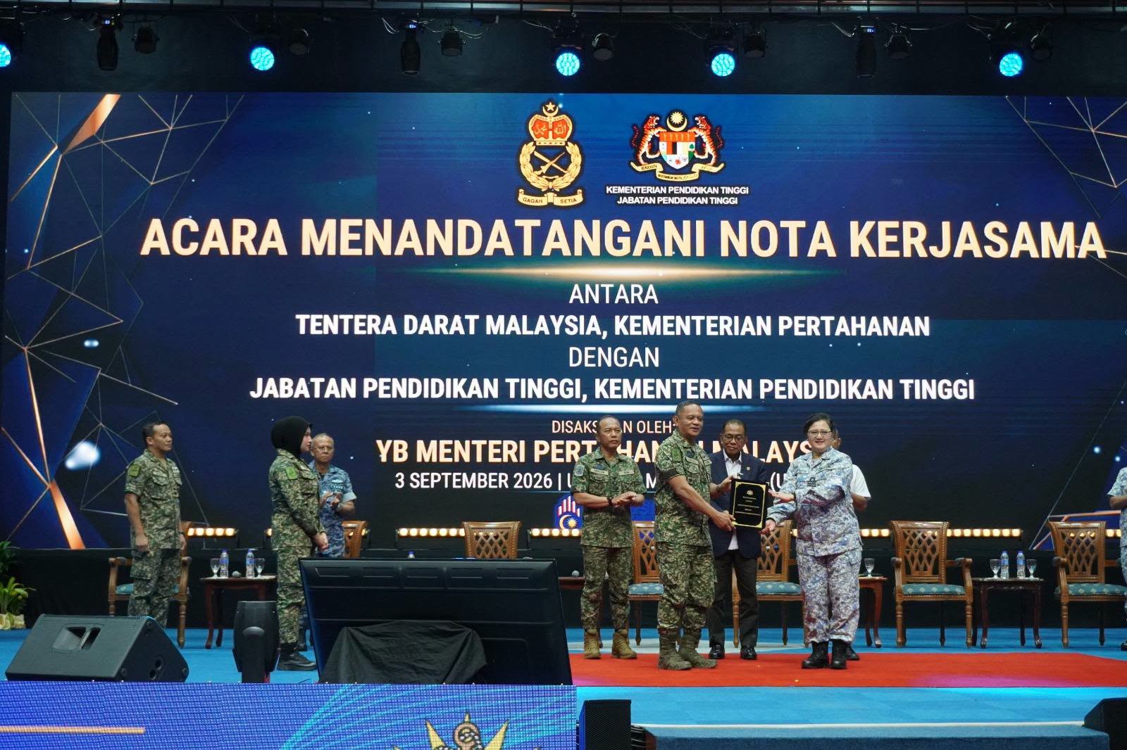 SINERGI DUA KEMENTERIAN: TDN-KPT METERAI KERJASAMA STRATEGIK MEMPERKASAKAN ASKAR WATANIAH DI PERSADA IPT
